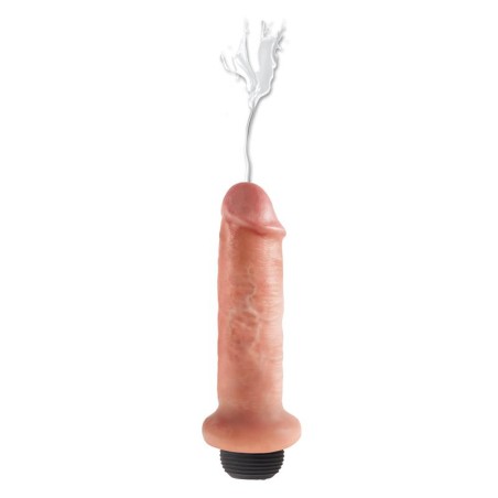 King Cock Dildo Eyaculador 6 Color Natural