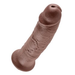 King Cock Pene de 10 - Color Marrón